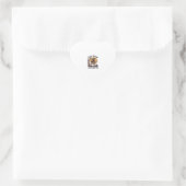 幽霊の出る墓地 ヴィンテージ彫刻 魔法使いTシャツ ハートシール (バッグ)
