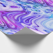 幽霊の囁き、パステルマーブリング： ラッピングペーパー (角)