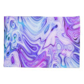 幽霊の囁き、霜降りのパステル： 枕カバー (裏面-左)