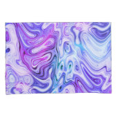 幽霊の囁き、霜降りのパステル： 枕カバー (正面右)