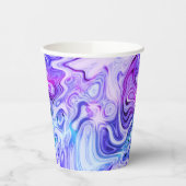 幽霊の囁き、霜降りのパステル： 紙コップ (左)