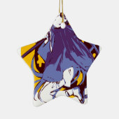 幽霊の女の子 セラミックオーナメント (右)