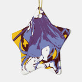 幽霊の女の子 セラミックオーナメント (左)