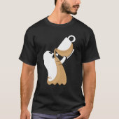 幽霊の幽霊コーヒーと紅茶 | ブルワリーとマグカップ Tシャツ (正面)