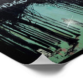 幽霊の森の中で陰茎のウェンディゴ木材 ポスター (角)