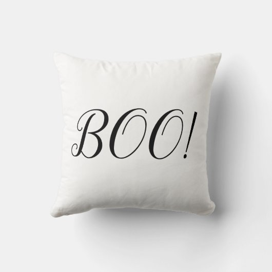 幽霊の猫が枕に乗り込む準備ができている クッション (裏面)