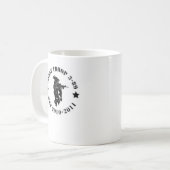 幽霊の軍隊のマグ コーヒーマグカップ (正面左)