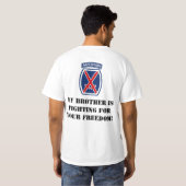 幽霊の軍隊 Tシャツ (裏面フル)