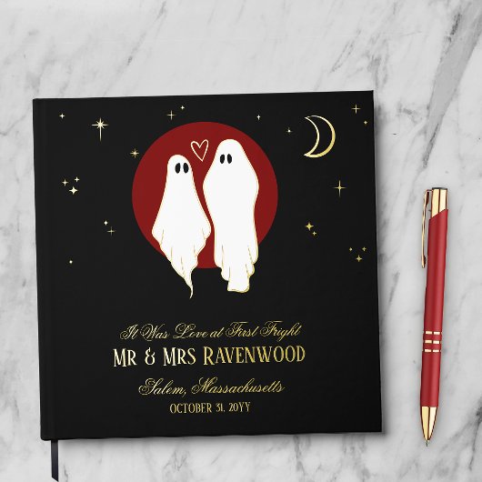 幽霊の魂の絆 ハロウィン 結婚式 ゲストブック