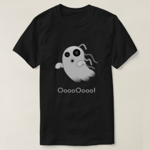 幽霊のEmojiの恐いTシャツ Tシャツ