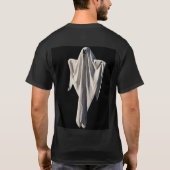 幽霊はおもしろいを持ちたい Tシャツ (裏面)