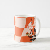 幽霊はおもしろいを欲しよくはしゃぐい コーヒーマグカップ (正面右)