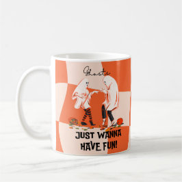 幽霊はおもしろいを欲しよくはしゃぐい コーヒーマグカップ