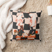 幽霊はハロウィンを望むおもしろい クッション (ブランケット)