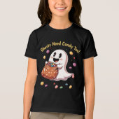 幽霊もキャンディが必要！ハロウィンボーイ・ガール トライブレンドＴシャツ (正面)