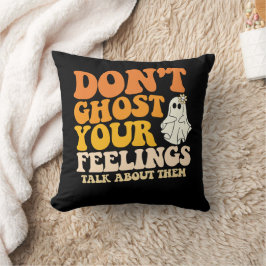 幽霊を感覚が彼らについて話してはいけないHallowee クッション