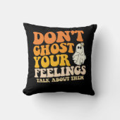 幽霊を感覚が彼らについて話してはいけないHallowee クッション (正面)