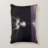 幽霊アットシーオイルペインティング アクセントクッション (正面(垂直))