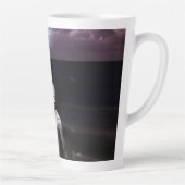 幽霊アットシーオイルペインティング カフェラテマグ (右)