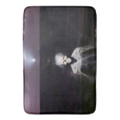 幽霊アットシーオイルペインティング バスマット (正面縦)