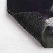 幽霊アットシーオイルペインティング マウスパッド (コーナー)