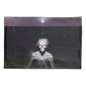 幽霊アットシーオイルペインティング 枕カバー (裏面)