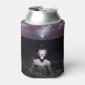 幽霊アットシーオイルペインティング 缶クーラー (缶正面)