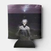 幽霊アットシーオイルペインティング 缶クーラー (裏面)