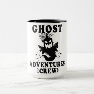 「幽霊アドベンチャクルークルーハロウィーンマ不気味グ – Ghos マグカップ