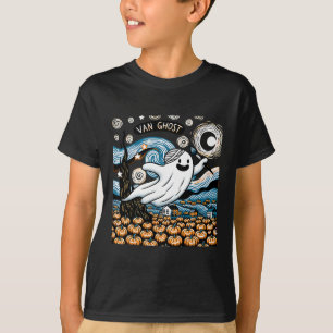 幽霊アート先生ハロウィーン2 Tシャツ
