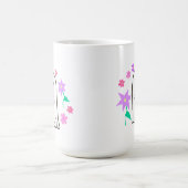 幽霊イン・フラワーガーデン コーヒーマグカップ (中央)