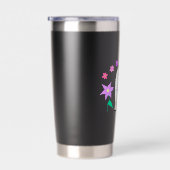 幽霊イン・フラワーガーデン 保温保冷タンブラー (右面)