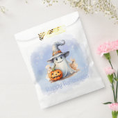 幽霊ウィッチハットジャックオランタンハッピーハローウィン フェイバーバッグ (封をした状態)