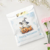 幽霊ウィッチハットジャックオランタンハッピーハローウィン フェイバーバッグ (封をした状態)