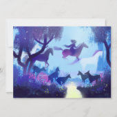 幽霊ウマズインザナイトフォレスト  シーズンカード (正面)