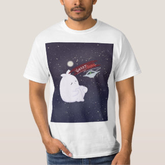 幽霊エイリアン誘拐ハロウィンTシャツ Tシャツ