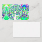 幽霊エイリアン(単語の追加) 名刺 (正面/裏面)