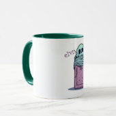 幽霊オン墓石 マグカップ (正面左)