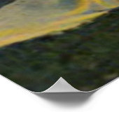 幽霊カウボーイコスチュームハロウィーンのカボチャのちょうちんカボチャ ポスター (角)