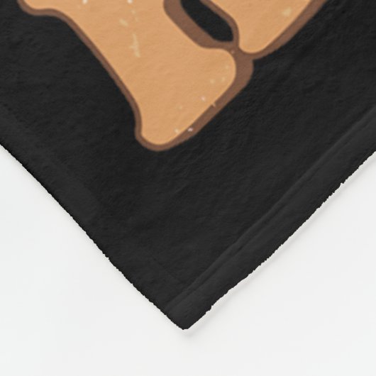 幽霊カウボーイハットこうもりロデオウエスタンハロウィーン フリースブランケット (角)