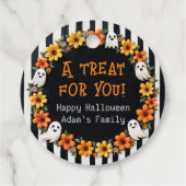 幽霊カスタムハローウィンパーティ- 「A Treat for you」 フェイバータグ (裏面)