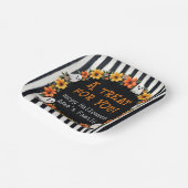 幽霊カスタムハローウィンパーティ- 「A Treat for you」 ペーパープレート (傾斜あり)