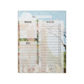 幽霊カフェデイリープランナー ノートパッド (回転)