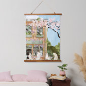 幽霊カフェ 吊り下げ型タペストリー (寝室)