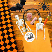 幽霊カボチャ死神かわいい黒猫ハロウィーン ラウンドシール