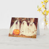 幽霊カード カード (黄色い花)