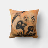 幽霊キノコ枕 クッション (裏面)