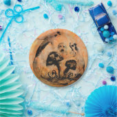 幽霊キノコ紙プレート ペーパープレート (パーティー)