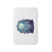 幽霊キャットパレード バスマット (正面縦)