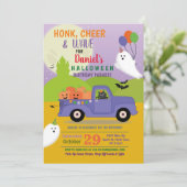 幽霊キャットパーティー誕生日パレードドライブバイトラック 招待状 (スタンド正面)